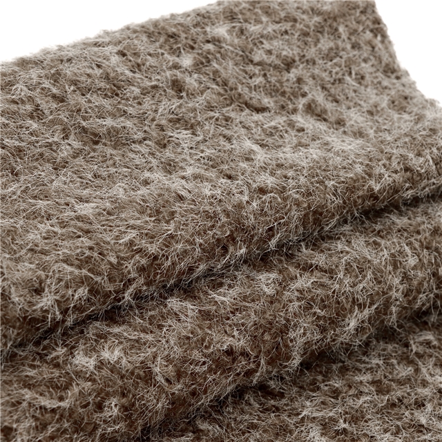 looped woolen fabric