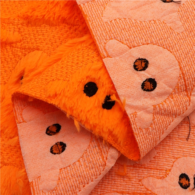 halloween ghost 3d pv velvet fabric