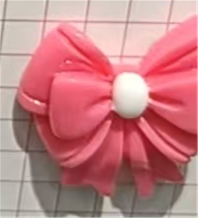 plastic/resin bows 3d resin accessories