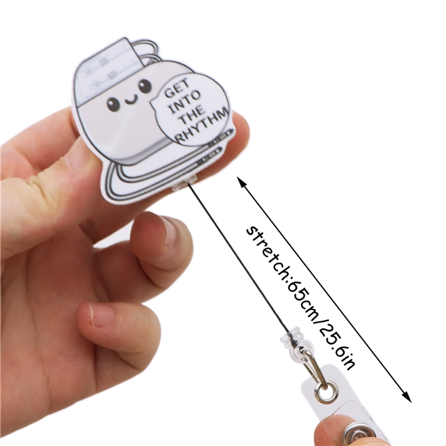 acrylic+plastic acrylic easy pull retractable buckle