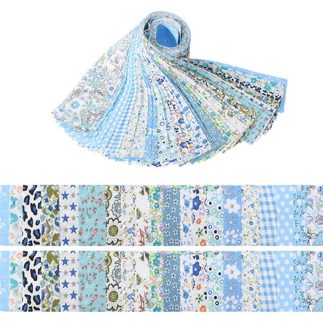 100% cotton floral series 100% cotton sliced fabric set roll  (20 styles/roll,each style 2 strip)