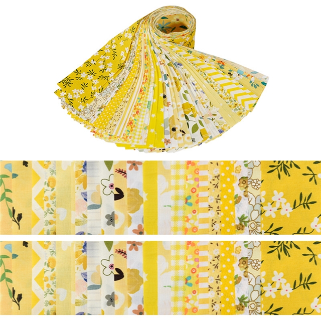 100% cotton floral series 100% cotton sliced fabric set roll  (20 styles/roll,each style 2 strip)