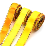 yellow series grosgrain double layer two-color hook ribbon