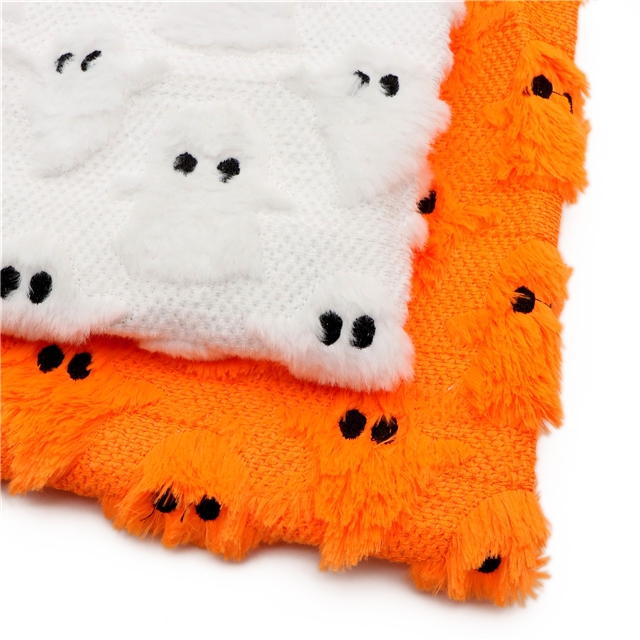 halloween ghost 3d pv velvet fabric