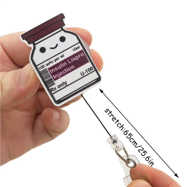 acrylic+plastic acrylic easy pull retractable buckle