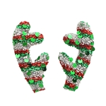 double-sided  christmas antlers ultrasonic embossed accessories