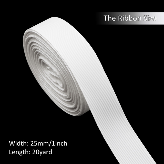 1" 25mm grosgrain 1