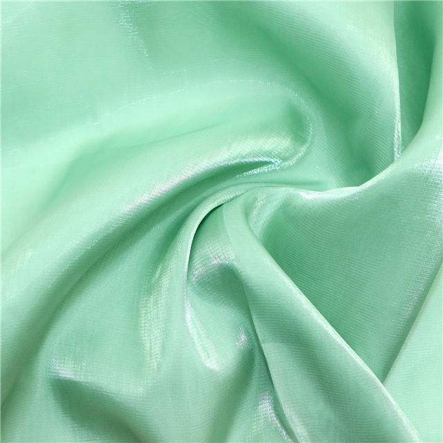 lily satin glossy organza fabric