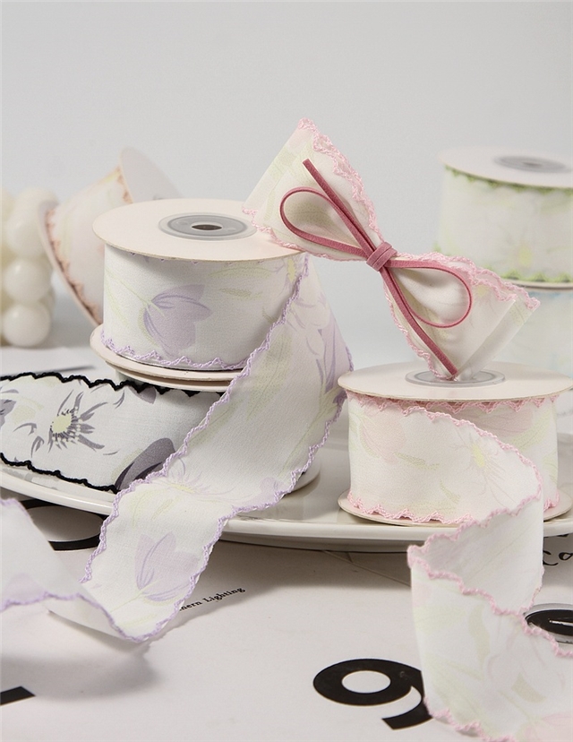 colored printed hook edge tape