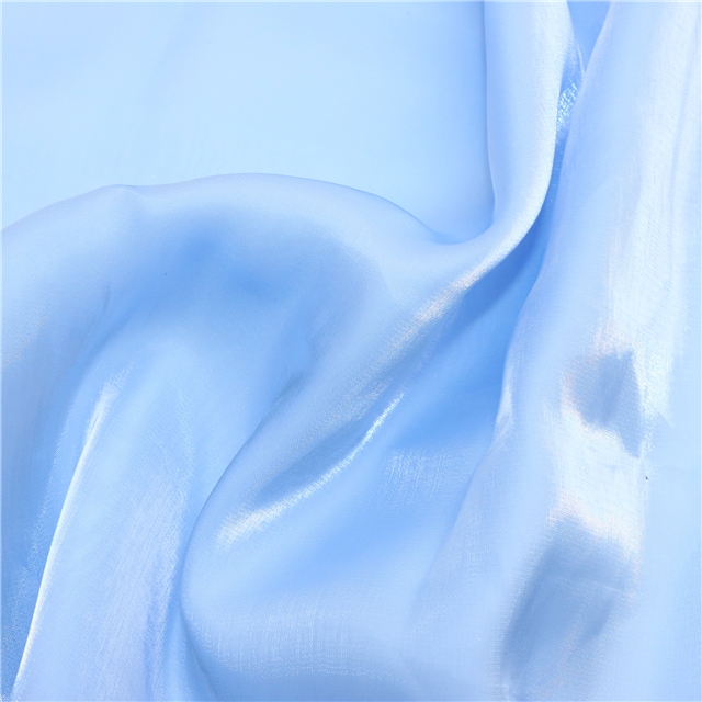 lily satin glossy organza fabric