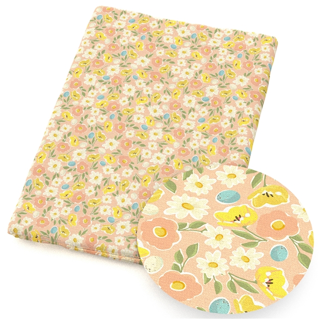 polyester cotton striped flower series polyester cotton fabric set (5 pcs/set) polyester cotton fabric,20*20cm(7.9*7.9