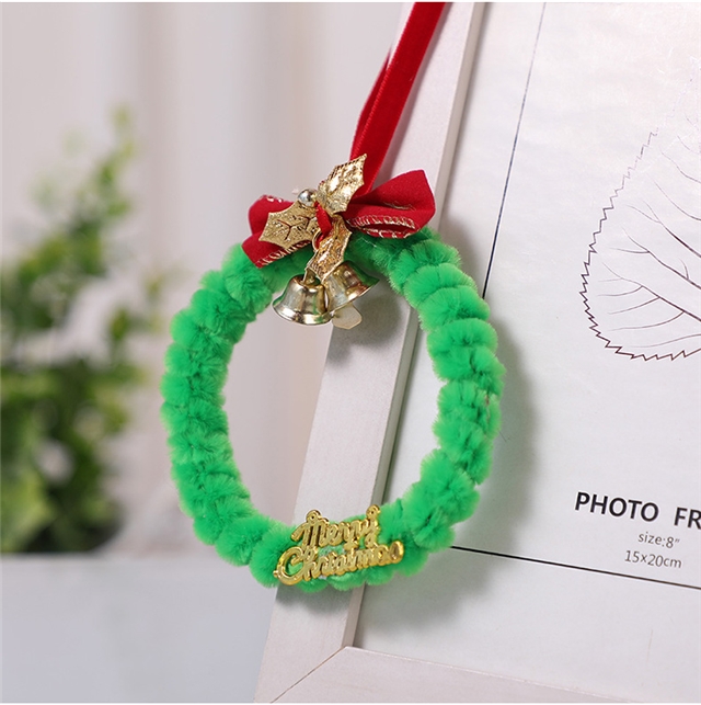 christmas mini wreath pendant