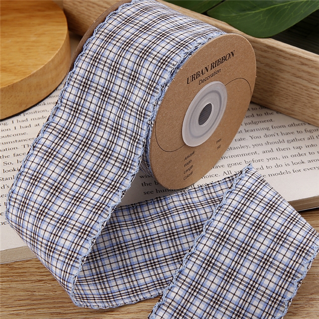 british style fine grid hooked edge woven tape