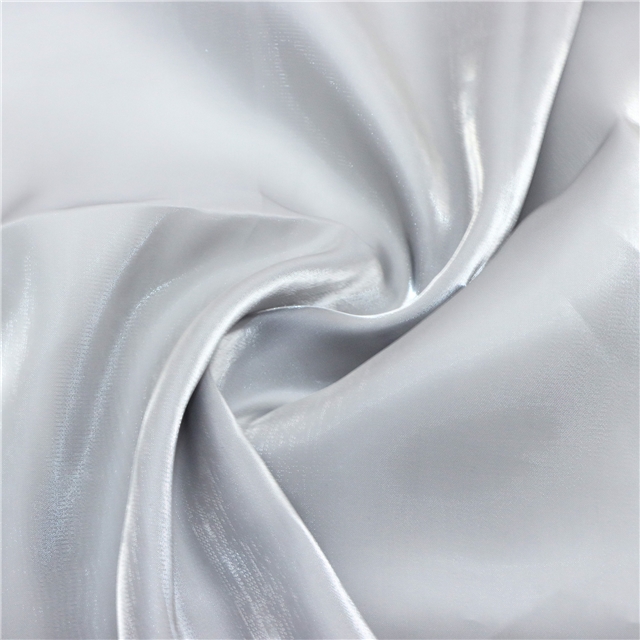 lily satin glossy organza fabric