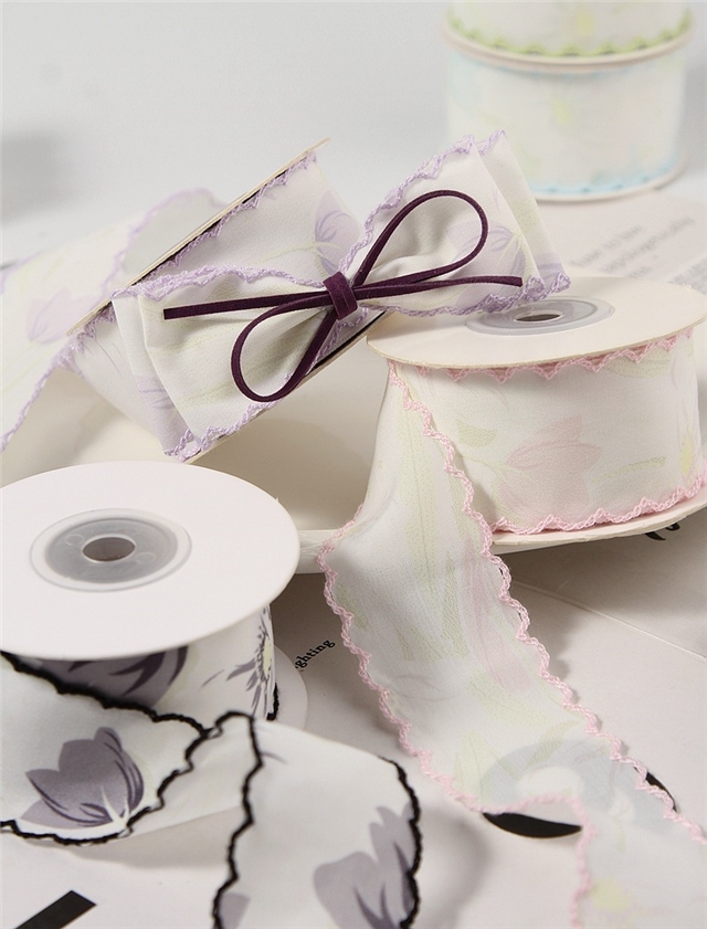 colored printed hook edge tape