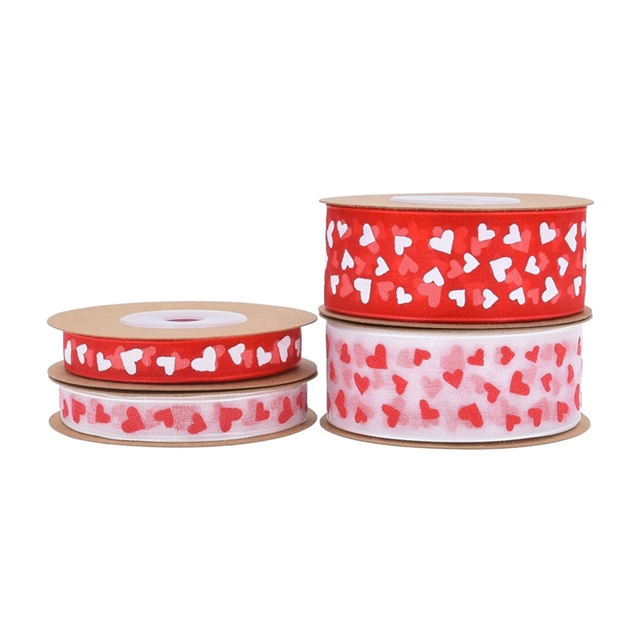 heart chiffon ribbon