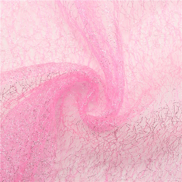 gold and silver wire mesh gauze fabric