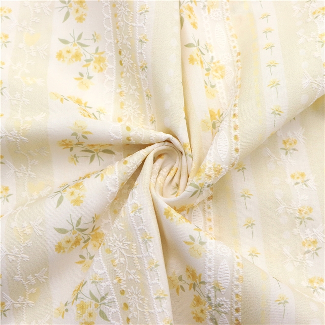 polyester offset printed polyester fabric