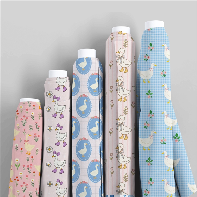 polyester cotton duck series polyester cotton fabric set (8 pcs/set) polyester cotton fabric,20*20cm(7.9*7.9