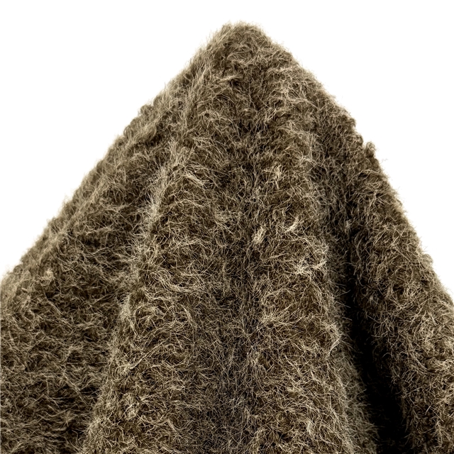 looped woolen fabric