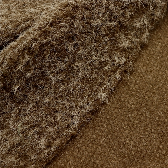looped woolen fabric