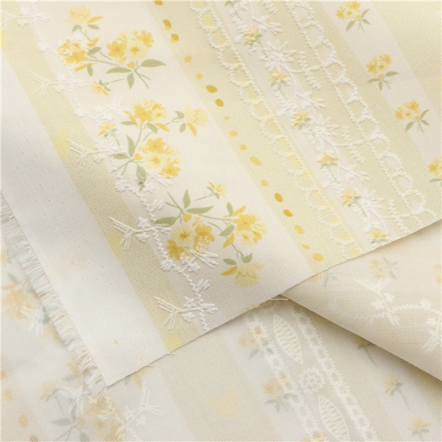 polyester offset printed polyester fabric