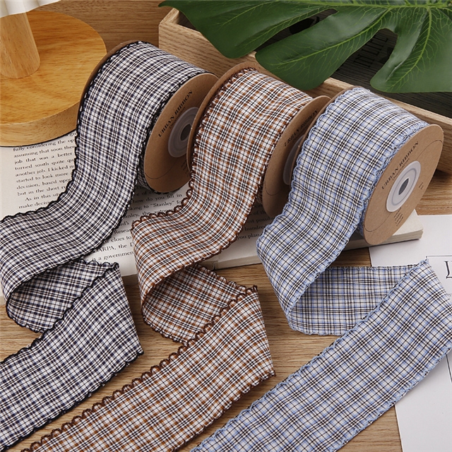 british style fine grid hooked edge woven tape
