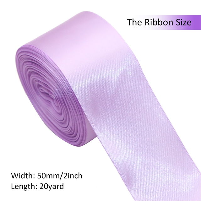 2" 50MM double side printed satin 2