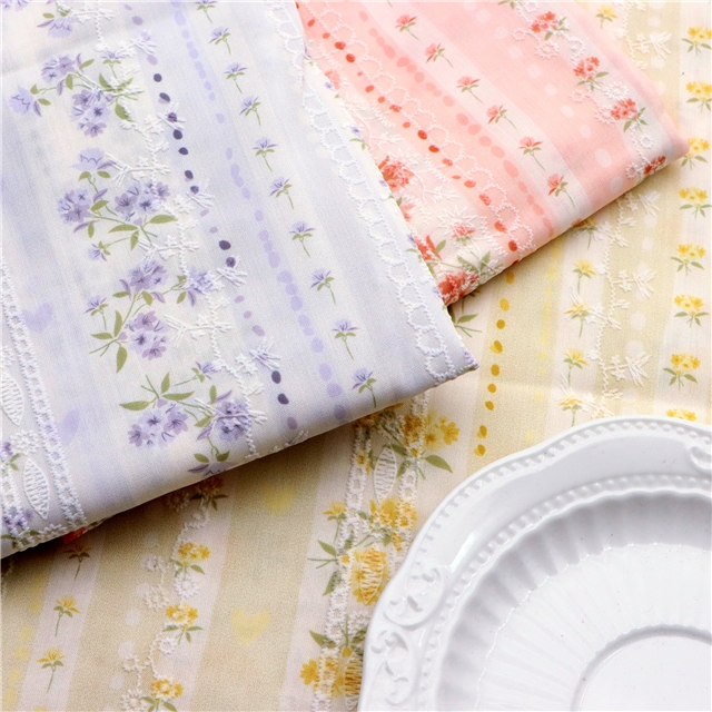 polyester offset printed polyester fabric