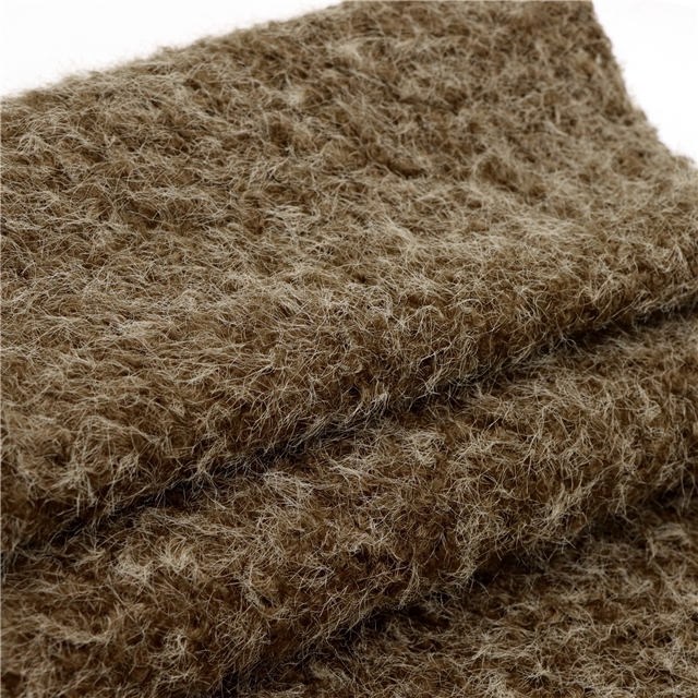 looped woolen fabric