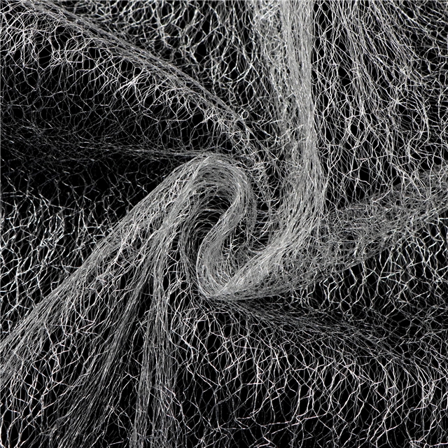 gold and silver wire mesh gauze fabric