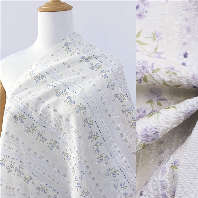 polyester offset printed polyester fabric