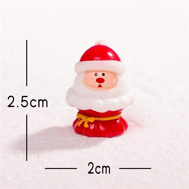 resin christmas micro landschaft 3d resin ornaments