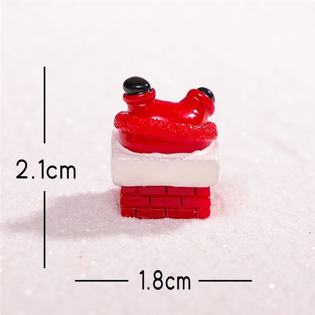 resin christmas micro landschaft 3d resin ornaments