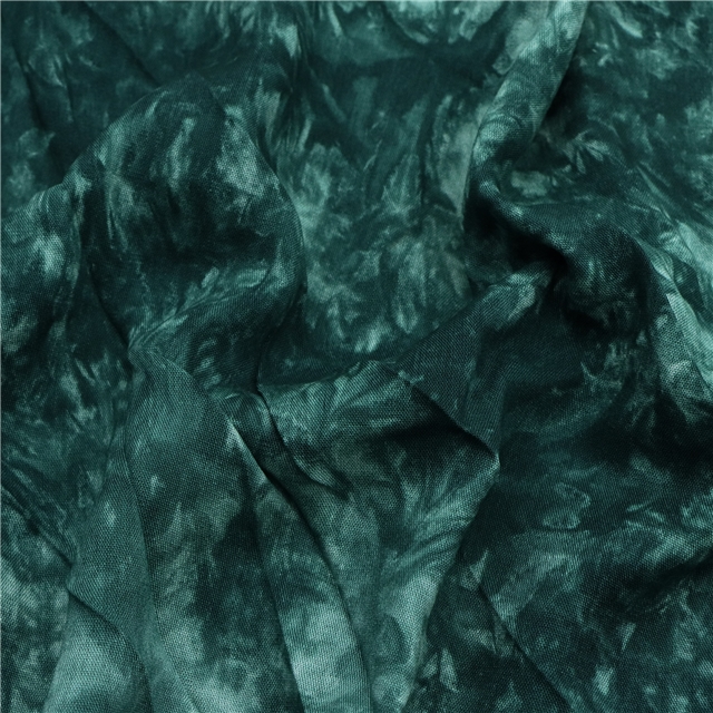 100%rayon rayon tie dye fabric