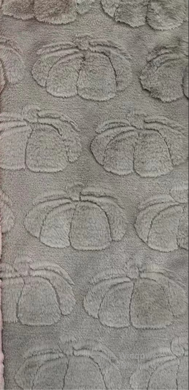 pumpkin velvet fabric