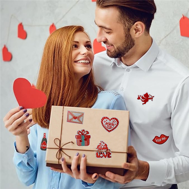 back with glue valentine