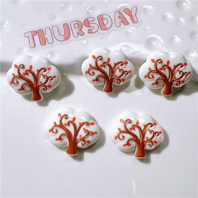 plastic/resin tree 3d resin accessories