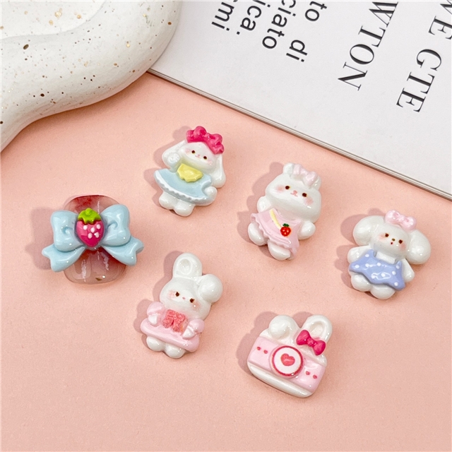 resin bright rabbit 3d resin accessories