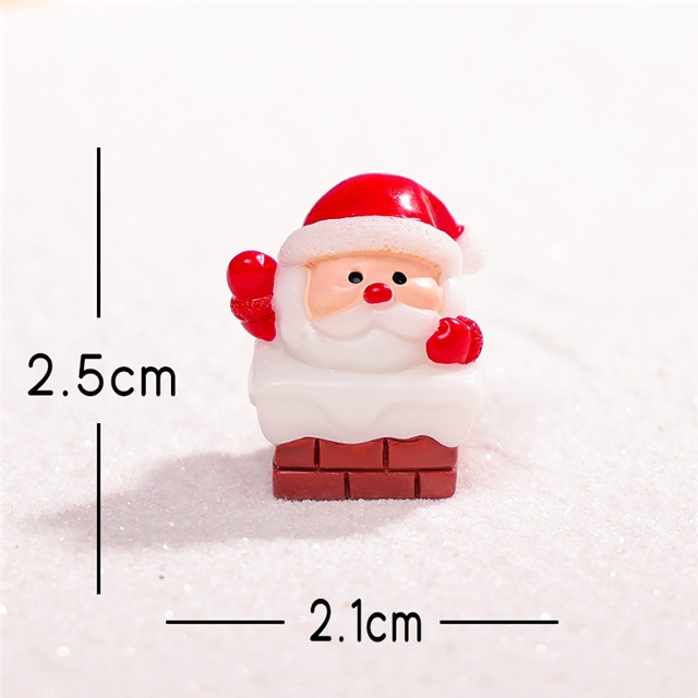 resin christmas micro landschaft 3d resin ornaments