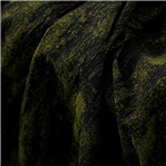 vintage moss green textured jacquard fabric