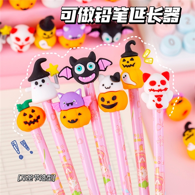 silicone halloween and christmas 3d silicone pen cover