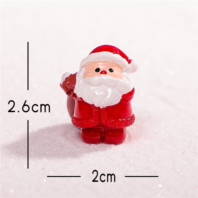 resin christmas micro landschaft 3d resin ornaments