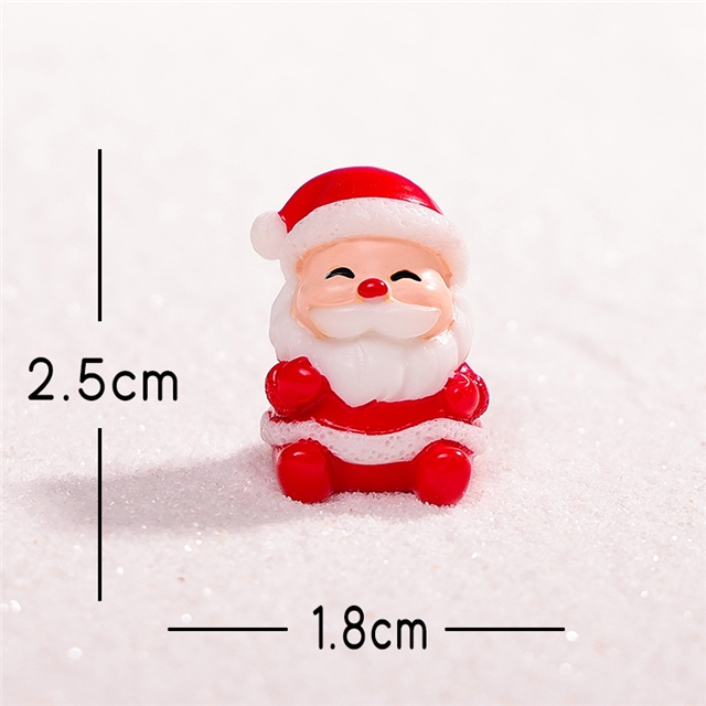 resin christmas micro landschaft 3d resin ornaments