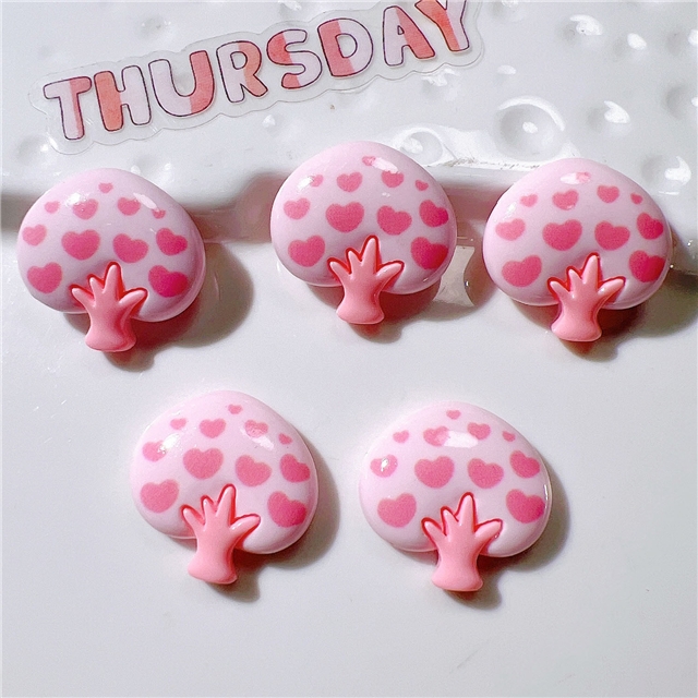 plastic/resin tree 3d resin accessories