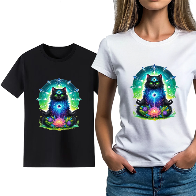 cotton Iron On Transfer Stickers and T-shirts