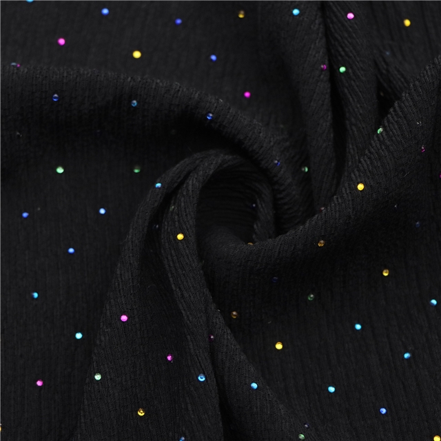 hot color diamond two sided micro elastic needle woven fabric 1#,50*130cm(19.7*51.2
