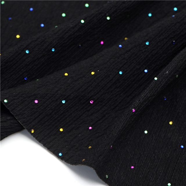 hot color diamond two sided micro elastic needle woven fabric 1#,50*130cm(19.7*51.2