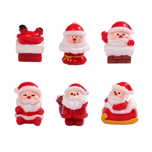 resin christmas micro landschaft 3d resin ornaments
