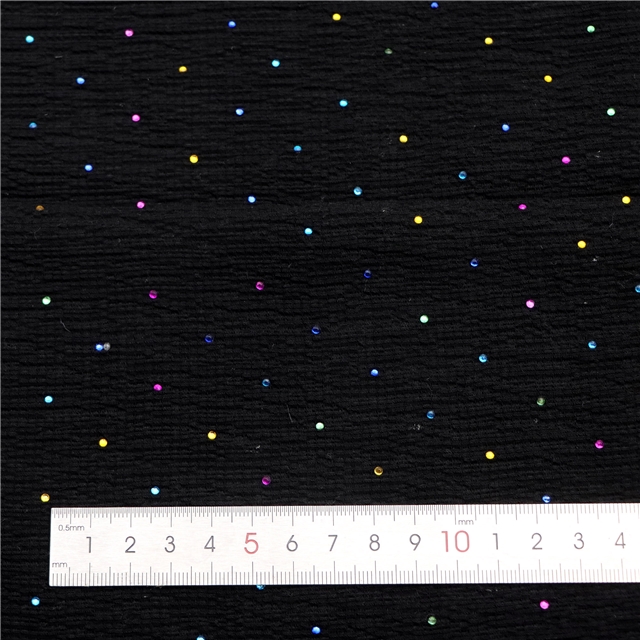 hot color diamond two sided micro elastic needle woven fabric 1#,50*130cm(19.7*51.2